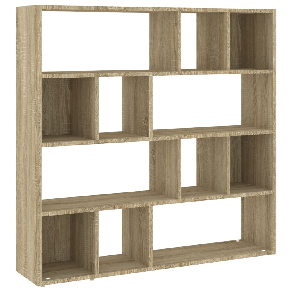 Bookshelf/Room Divider Sonoma Oak 105x24x102 cm