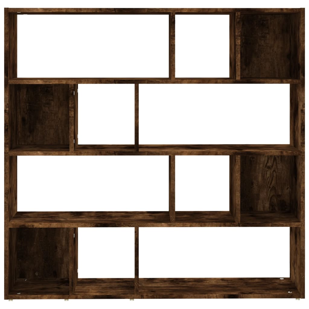 Bookshelf/Room Divider Smoked Oak 105x24x102 cm