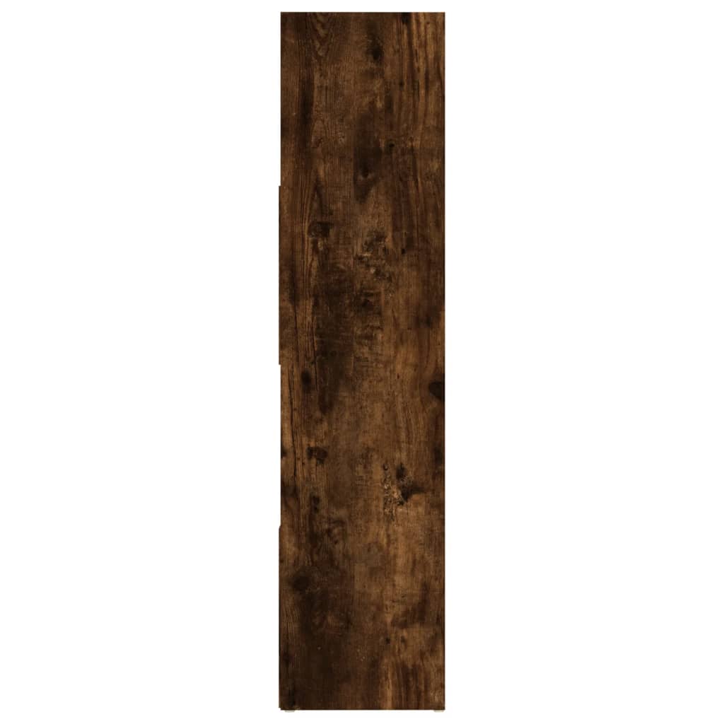 Bookshelf/Room Divider Smoked Oak 105x24x102 cm