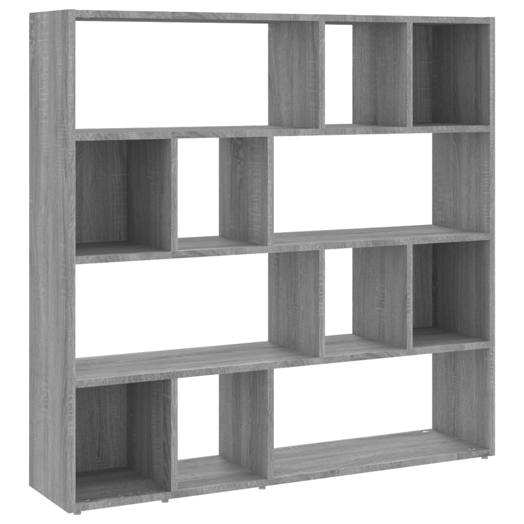 Bookshelf/Room Divider Gray Sonoma 105x24x102 cm