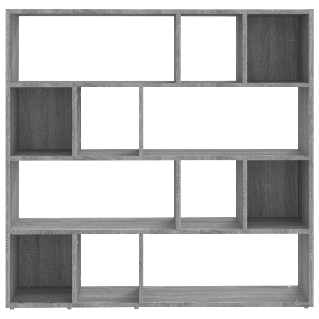 Bookshelf/Room Divider Gray Sonoma 105x24x102 cm