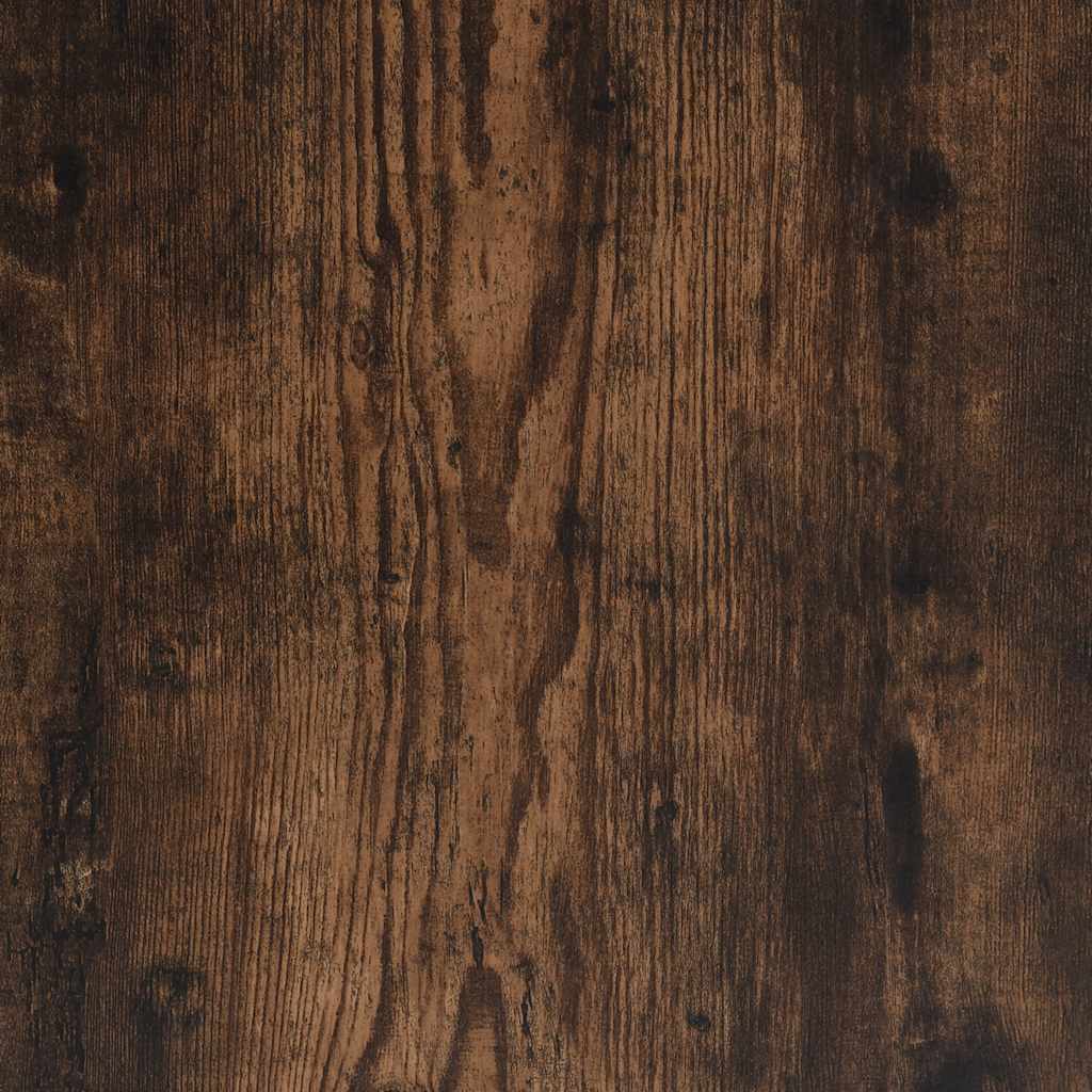 Bathroom Cabinet Smoked Oak 60x32x53.5 cm Wood Material