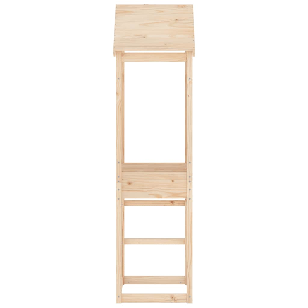 Play tower 52.5x46.5x206.5 cm solid pine wood