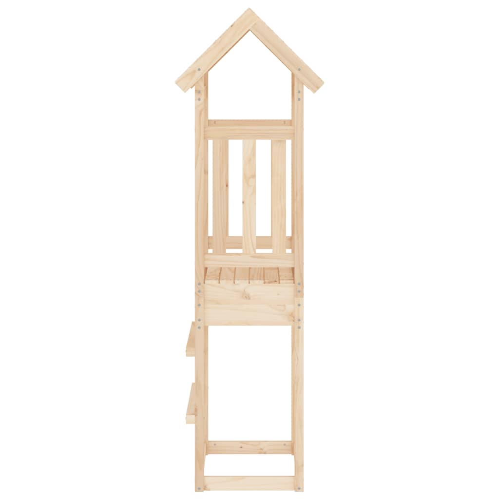 Play tower 52.5x46.5x206.5 cm solid pine wood