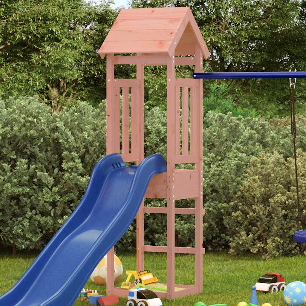 Play tower 52.5x46.5x206.5 cm solid wood Douglas fir