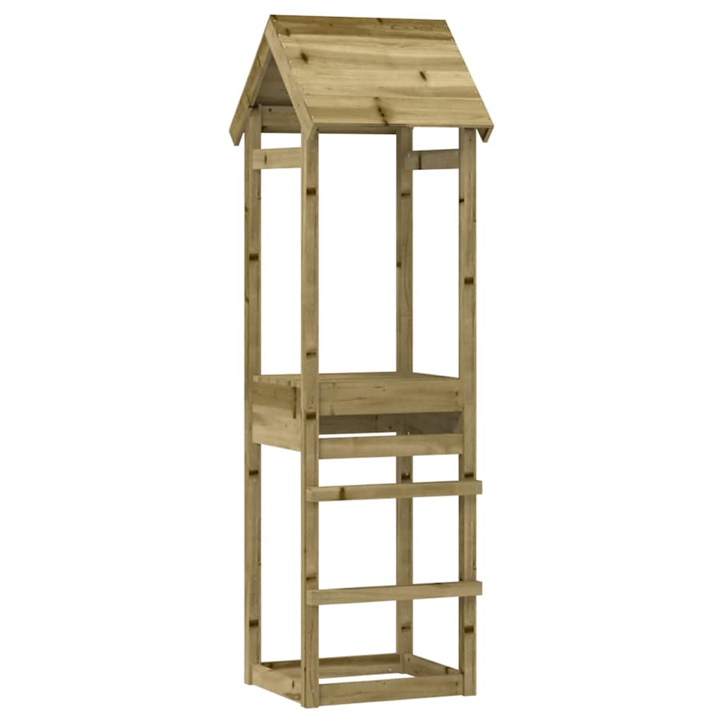 Play tower 53x46.5x194 cm pinewood impregnated