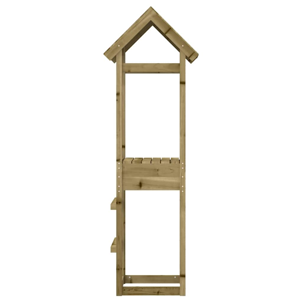 Play tower 53x46.5x194 cm pinewood impregnated