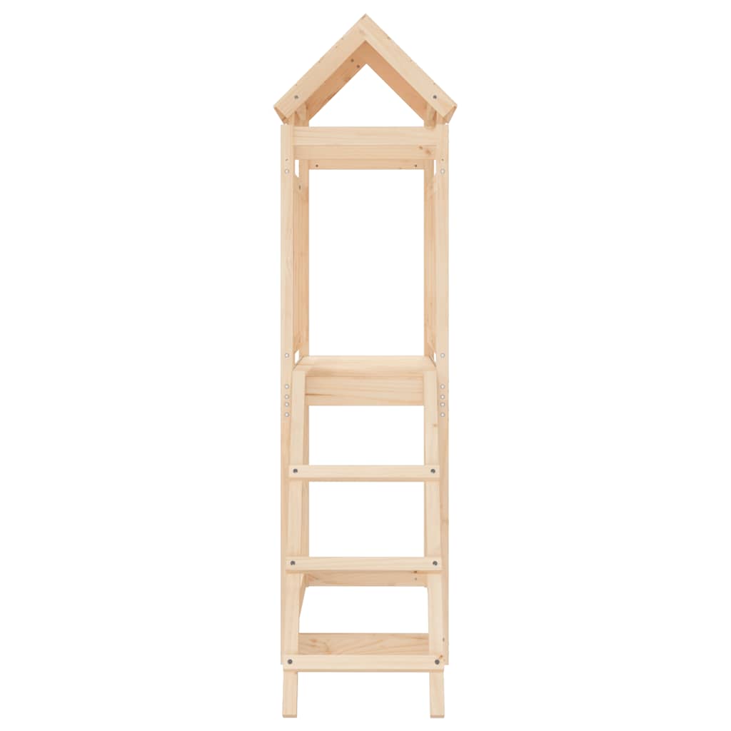 Play tower 53x110x214 cm solid pine wood