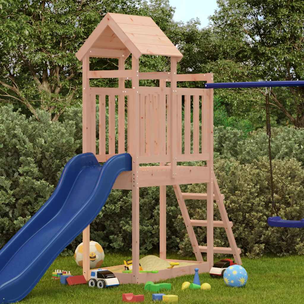 Play tower 53x110x214 cm solid wood Douglas fir