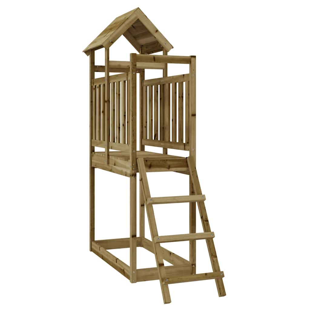 Play tower 53x110x214 cm Impregnated pine wood