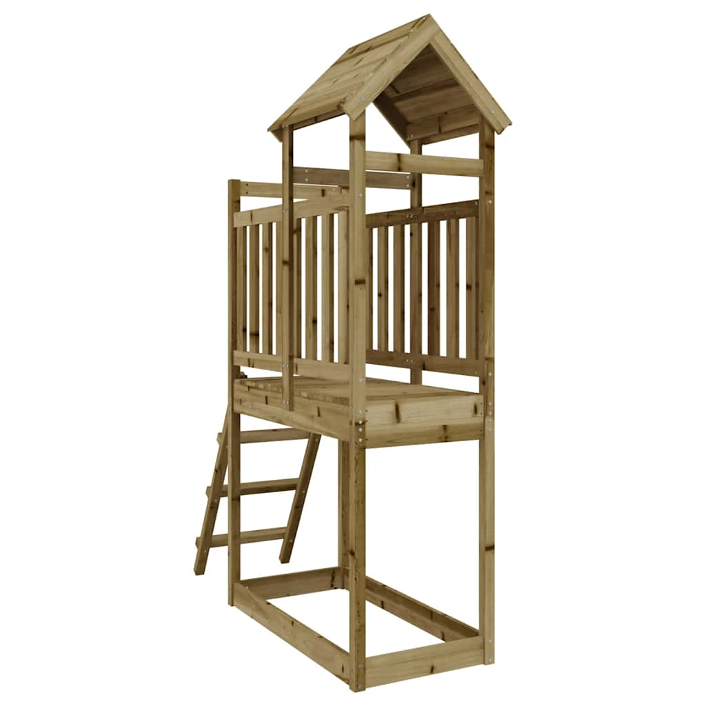 Play tower 53x110x214 cm Impregnated pine wood