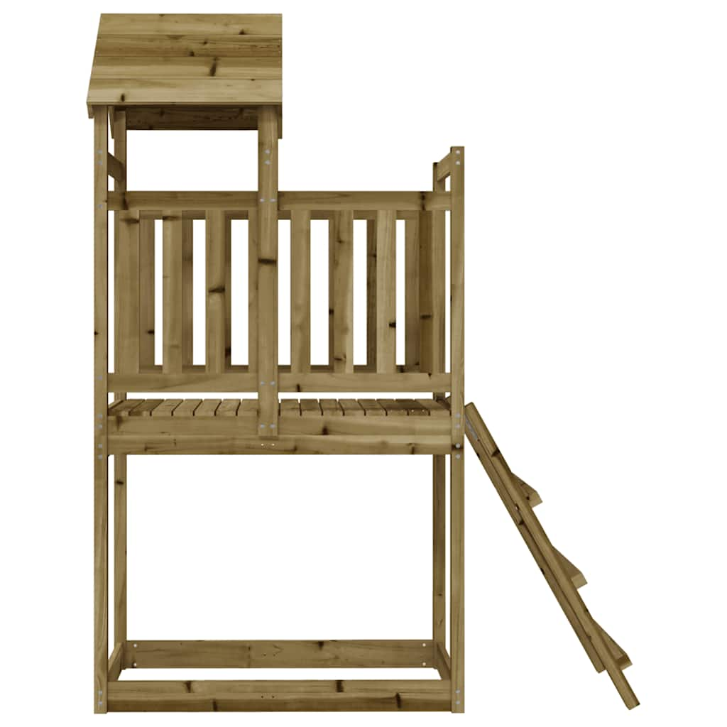 Play tower 53x110x214 cm Impregnated pine wood