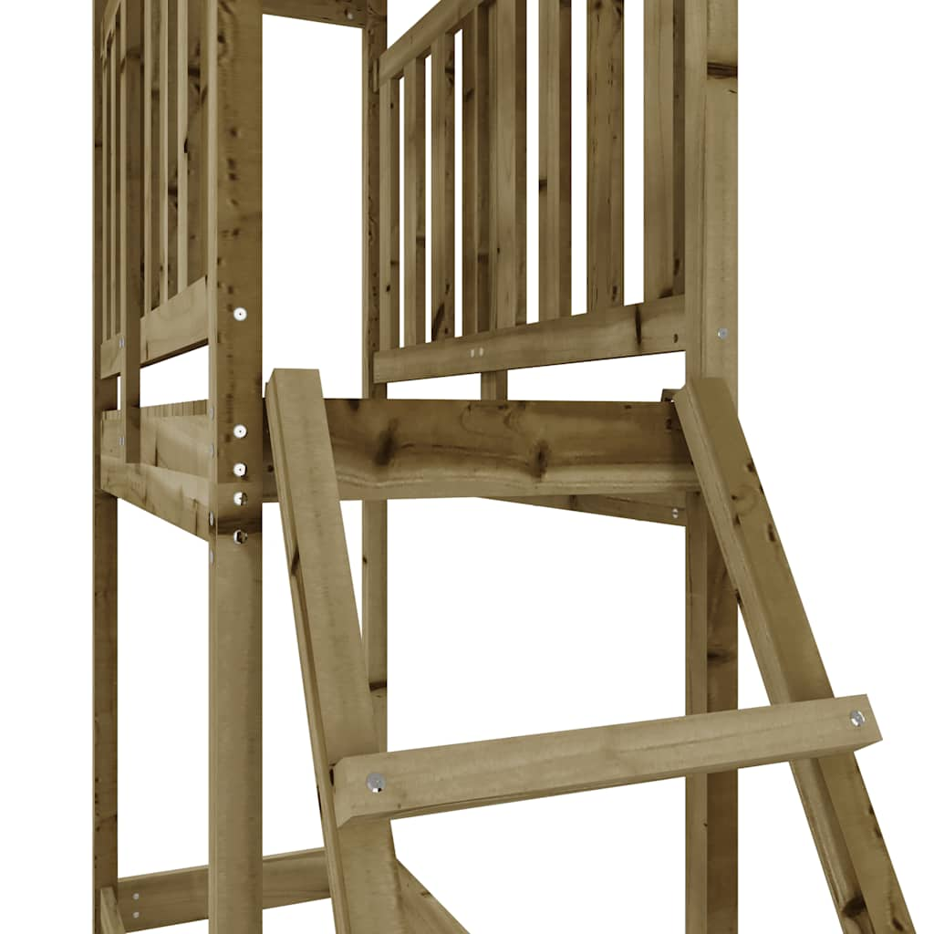 Play tower 53x110x214 cm Impregnated pine wood