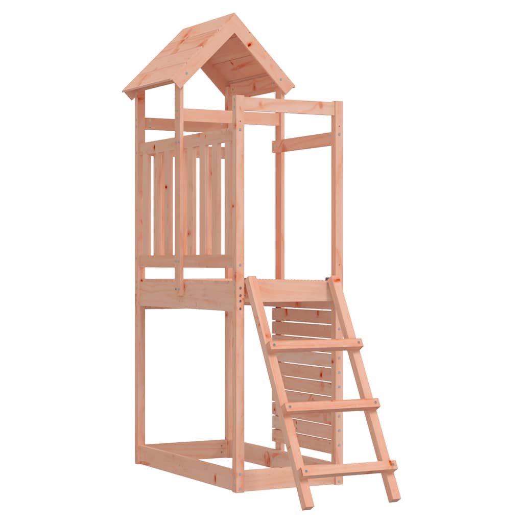 Play tower 52.5x110.5x214 cm solid wood Douglas fir