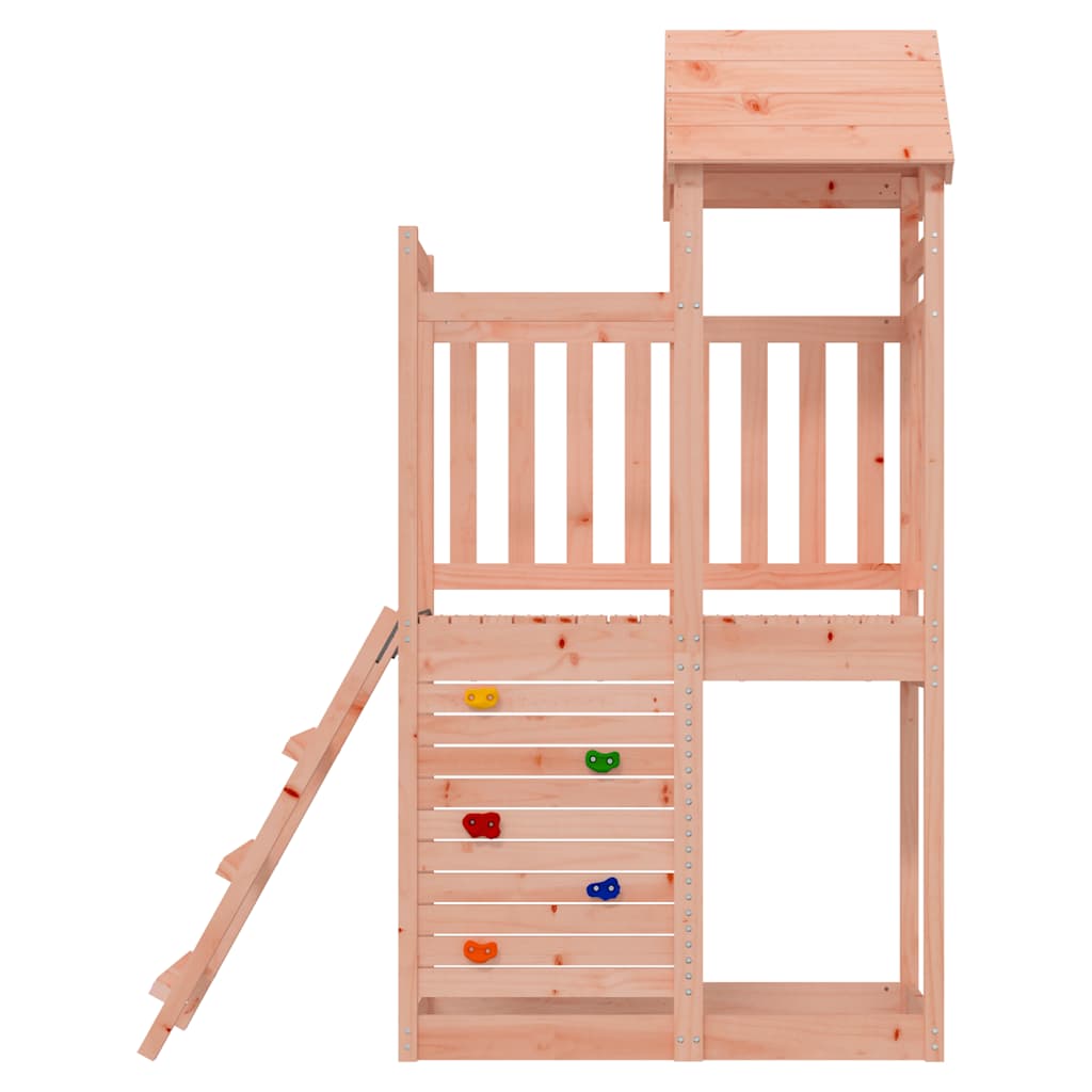 Play tower 52.5x110.5x214 cm solid wood Douglas fir