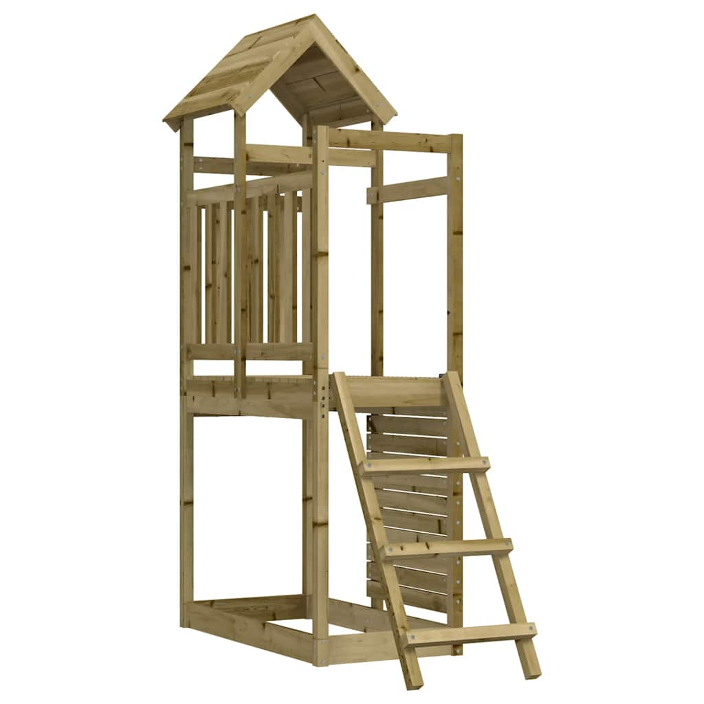 Play tower 52.5x110.5x214 cm Impregnated pinewood