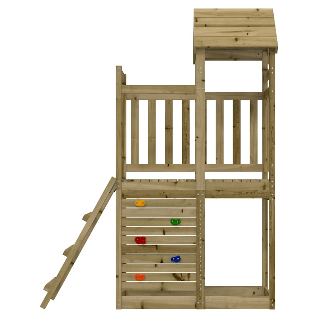 Play tower 52.5x110.5x214 cm Impregnated pinewood