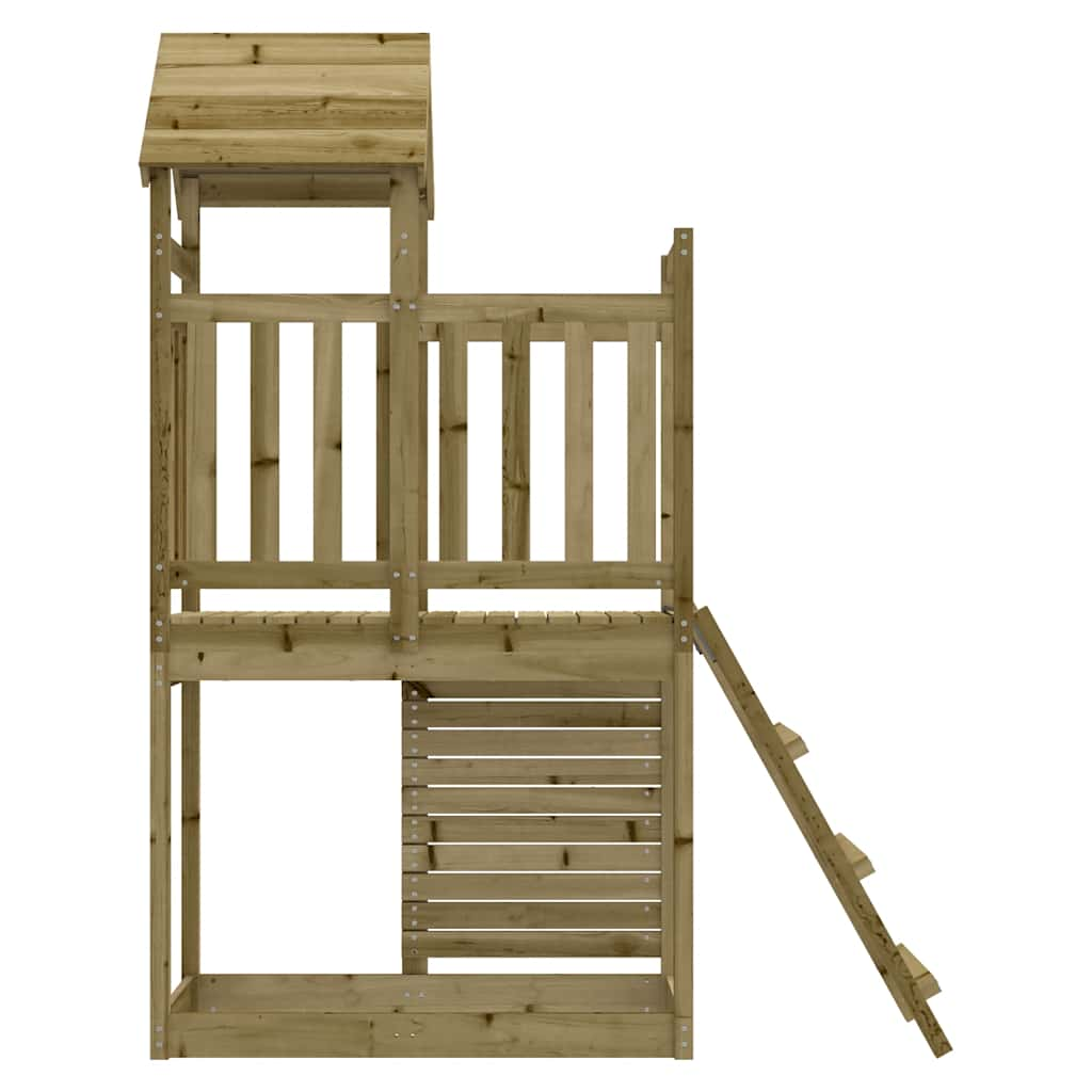 Play tower 52.5x110.5x214 cm Impregnated pinewood