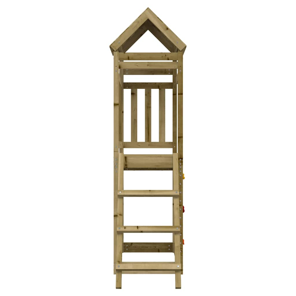 Play tower 52.5x110.5x214 cm Impregnated pinewood