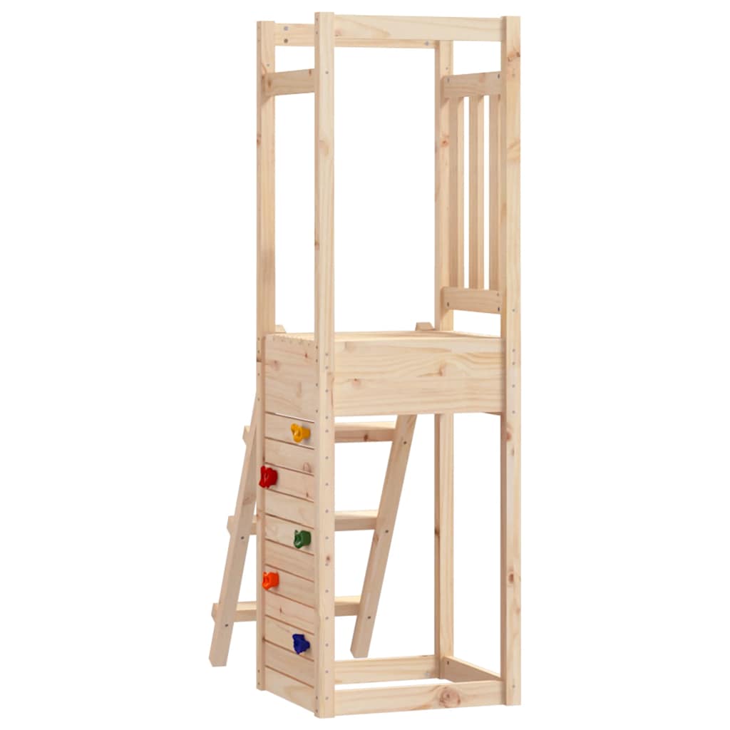 Play tower 53x46.5x169 cm solid pine wood