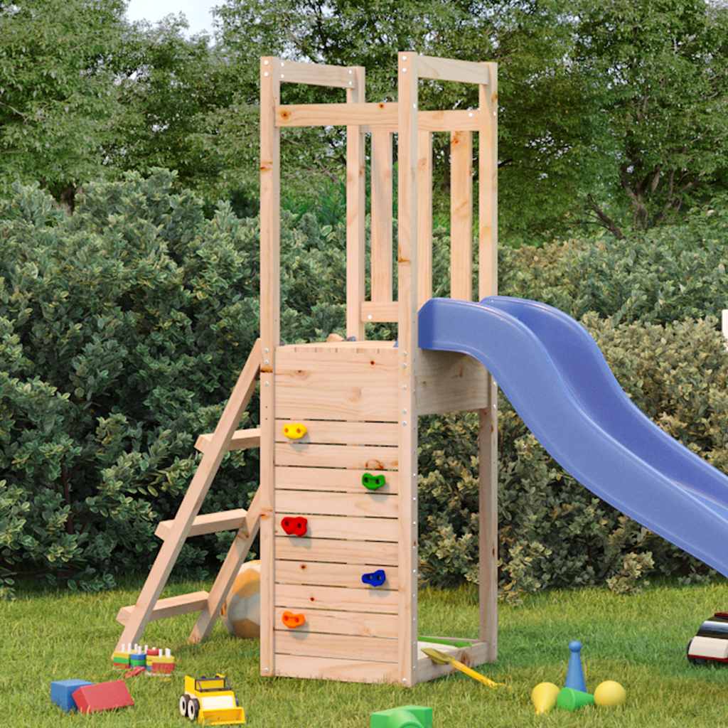 Play tower 53x46.5x169 cm solid pine wood