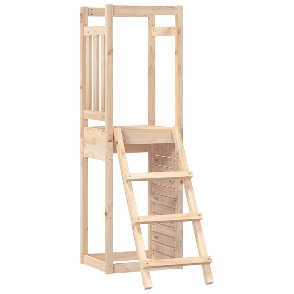 Play tower 53x46.5x169 cm solid pine wood