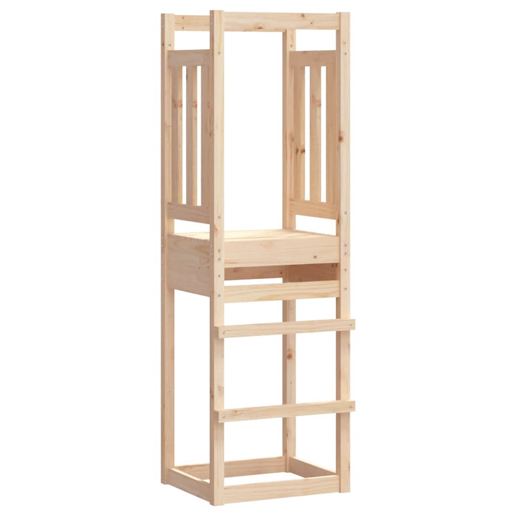 Play tower 53x46.5x169 cm solid pine wood