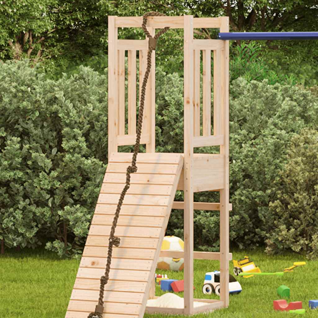 Play tower 53x46.5x169 cm solid pine wood