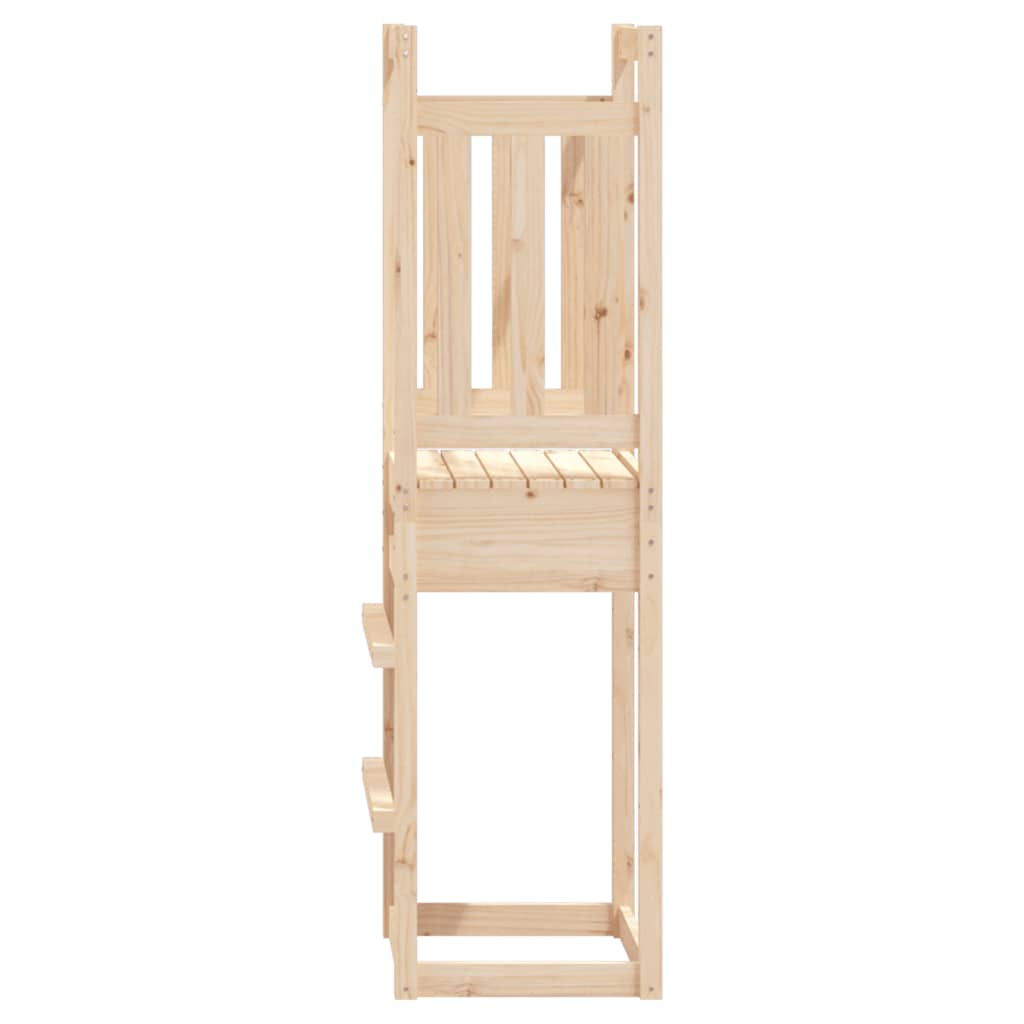 Play tower 53x46.5x169 cm solid pine wood