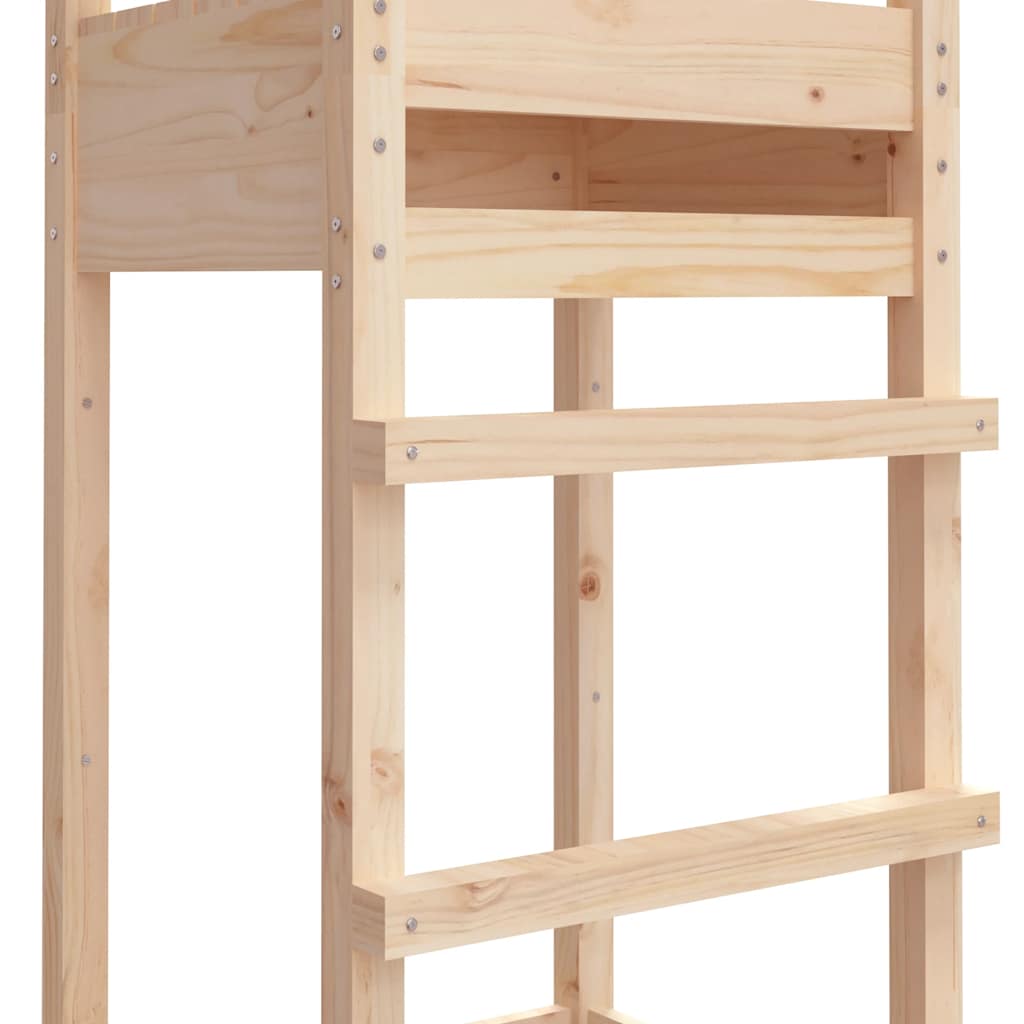 Play tower 53x46.5x169 cm solid pine wood