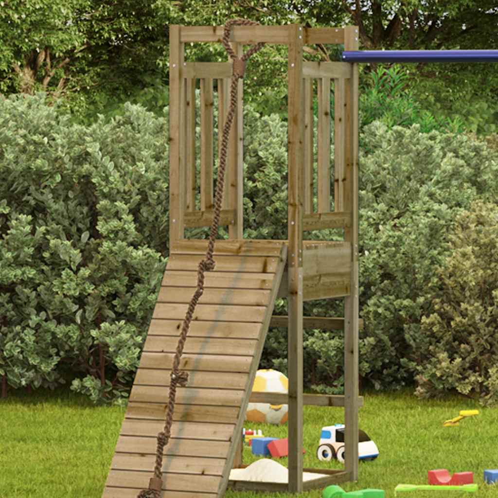 Play tower 53x46.5x169 cm Impregnated pine wood