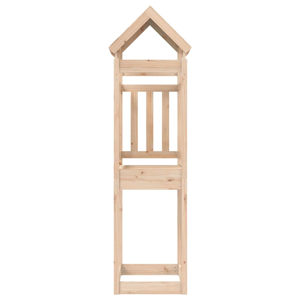 Play tower 52.5x110.5x214 cm solid pine wood