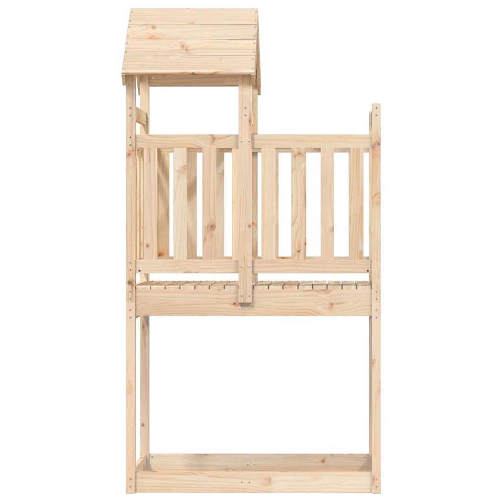 Play tower 52.5x110.5x214 cm solid pine wood