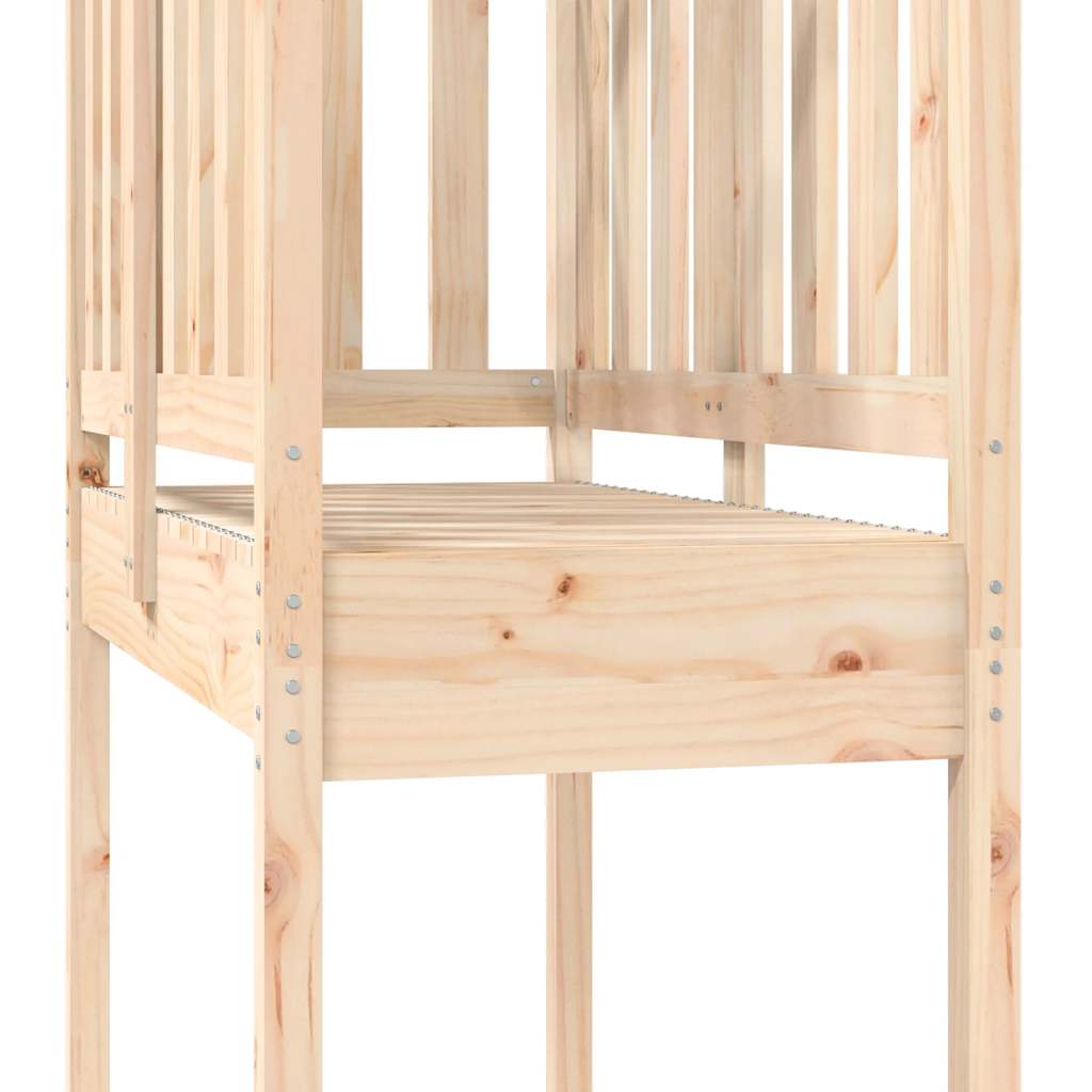 Play tower 52.5x110.5x214 cm solid pine wood