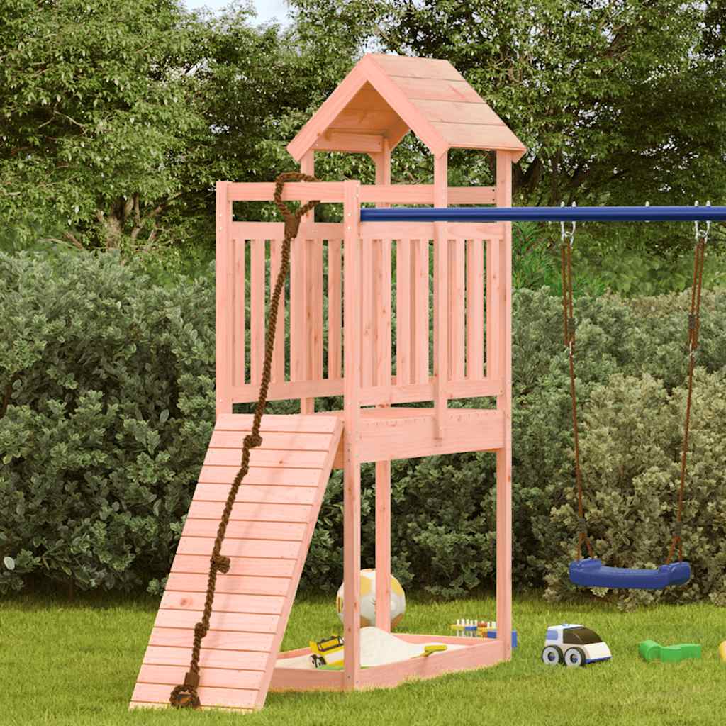 Play tower 52.5x110.5x214 cm solid wood Douglas fir