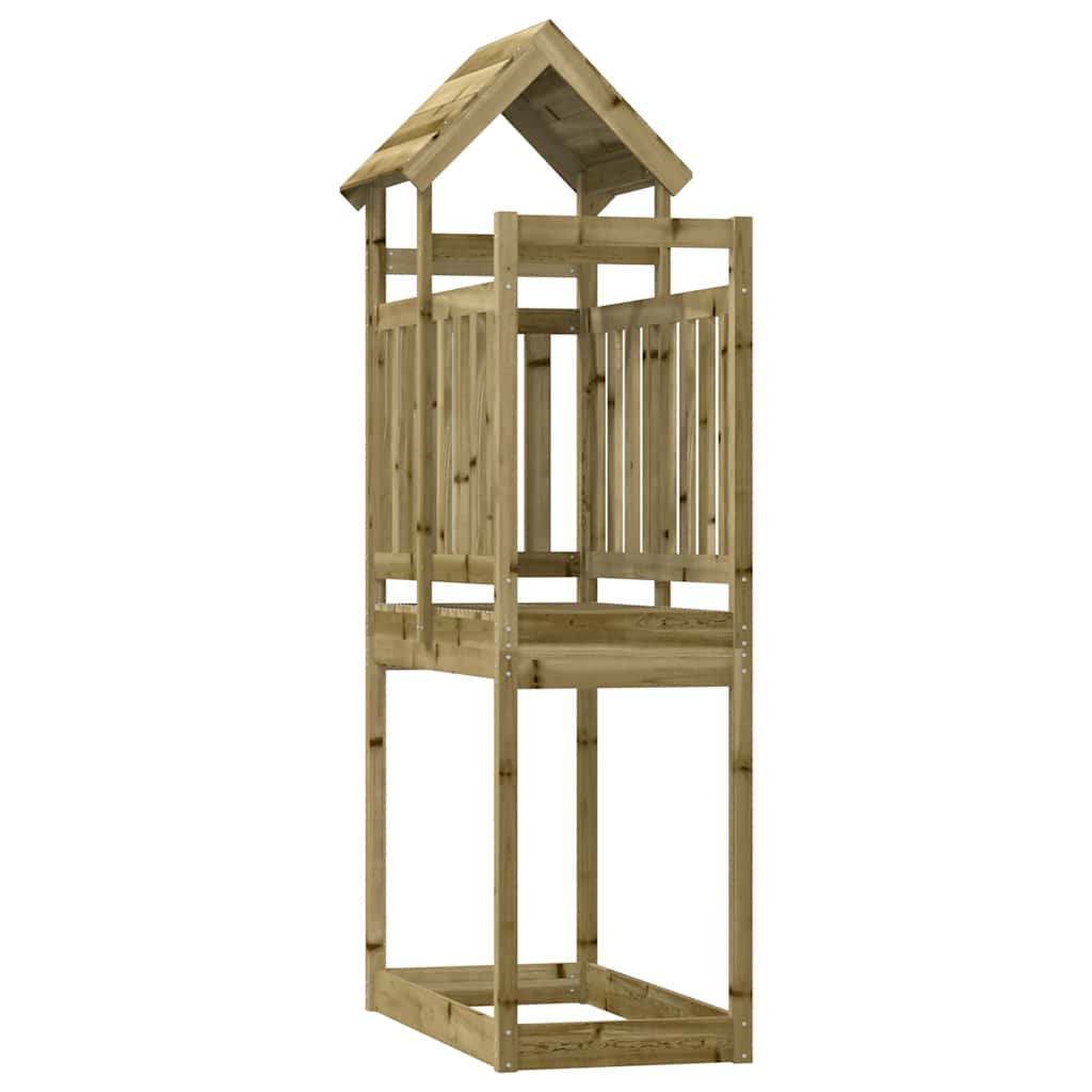 Play tower 52.5x110.5x214 cm pinewood impregnated