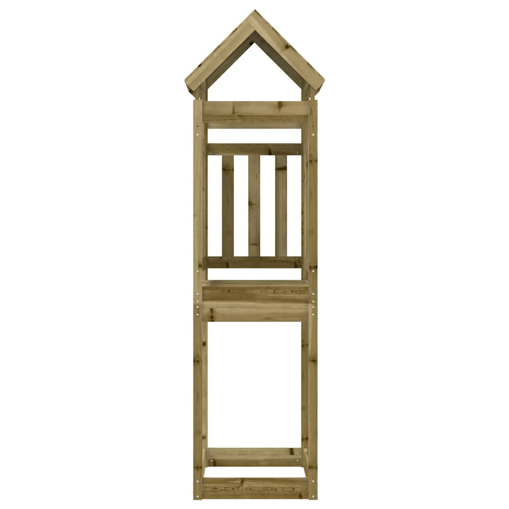 Play tower 52.5x110.5x214 cm pinewood impregnated