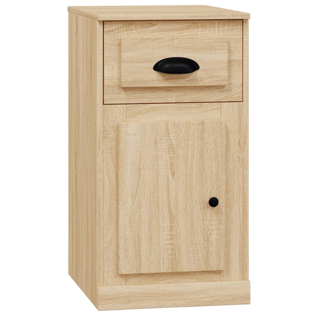 Side Cabinet with Drawer Sonoma Oak 40x50x75 cm