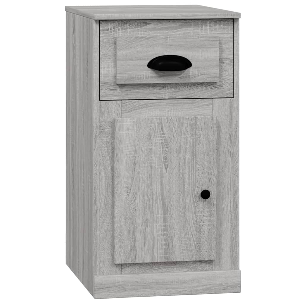 Beistellschrank mit Schublade Grau Sonoma 40x50x75 cm