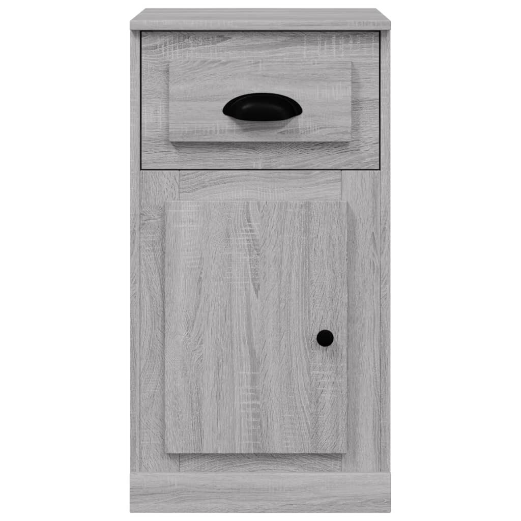 Side Cabinet with Drawer Grey Sonoma 40x50x75 cm