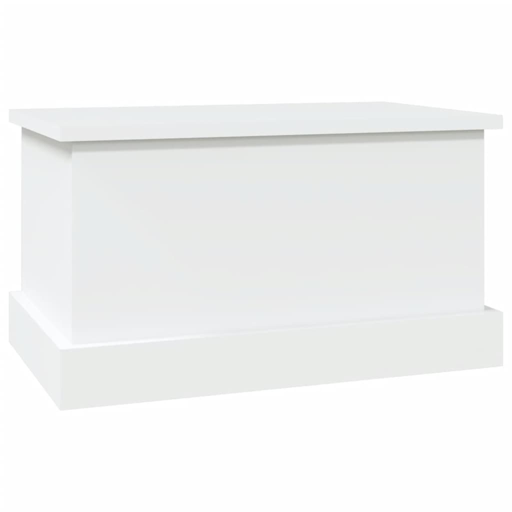 Chest White 50x30x28 cm Wood Material