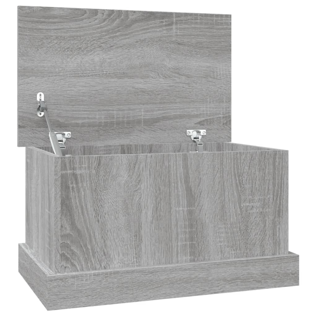 Chest Grey Sonoma 50x30x28 cm Wood Material