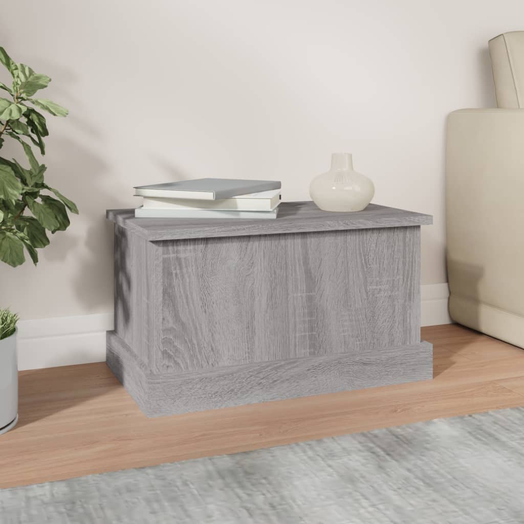 Chest Grey Sonoma 50x30x28 cm Wood Material