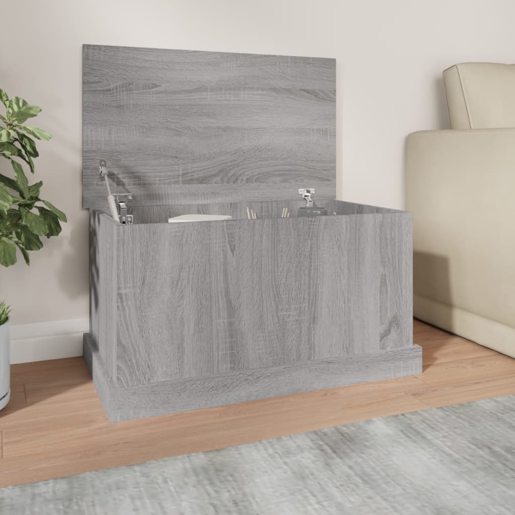 Chest Grey Sonoma 70x40x38 cm Wood Material