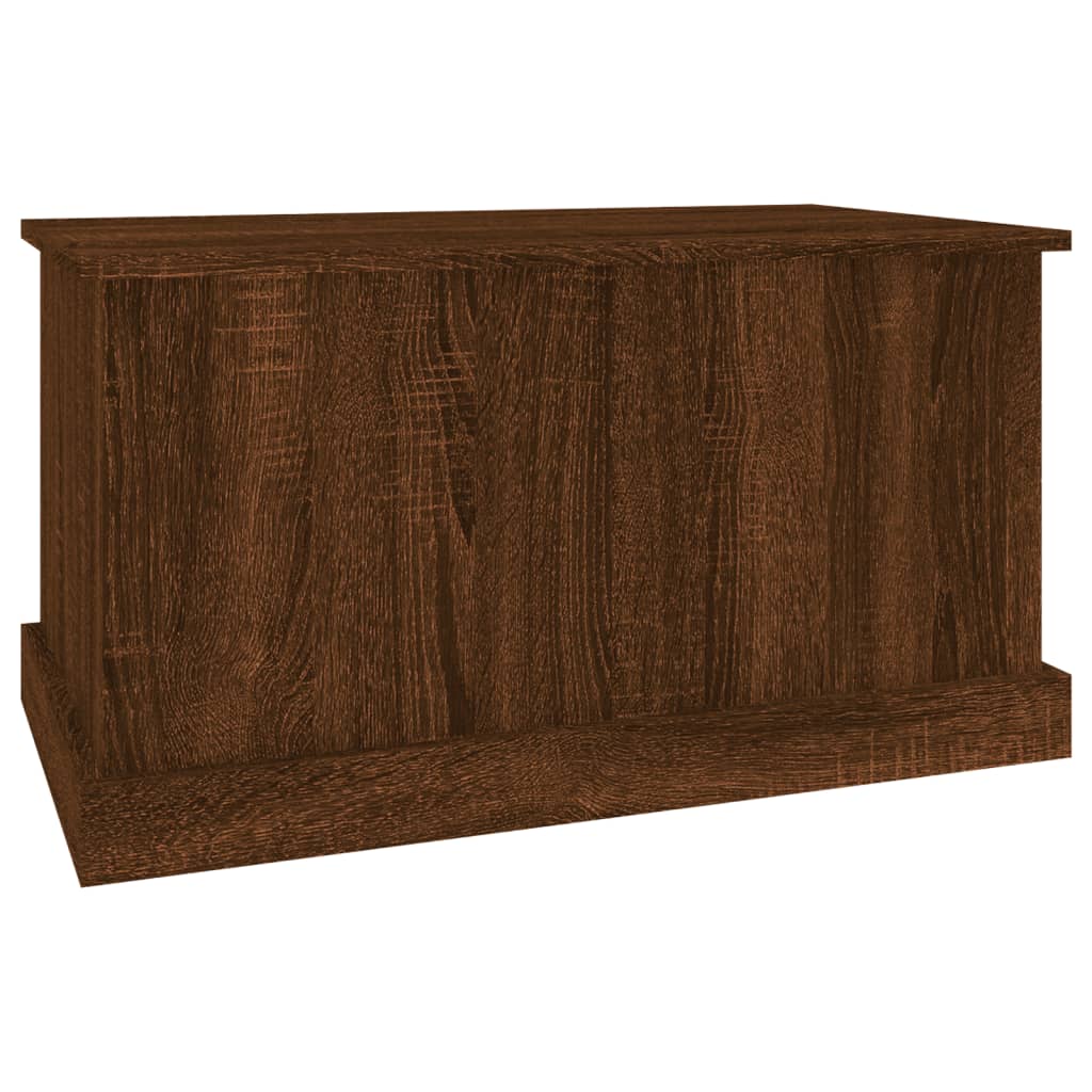 Chest Brown Oak Look 70x40x38 cm Wood Material