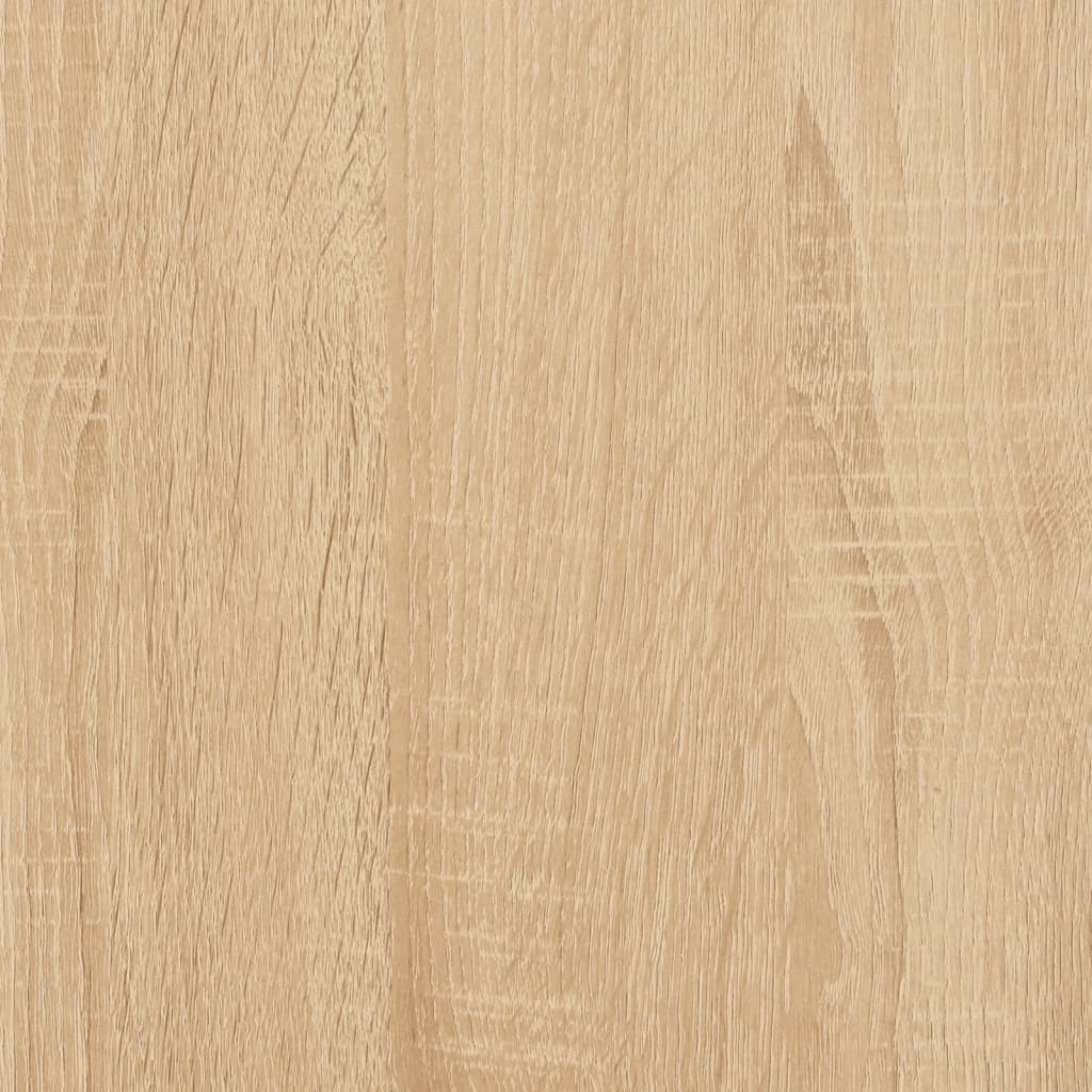 Bettgestell Sonoma-Eiche 135x190 cm Holzwerkstoff