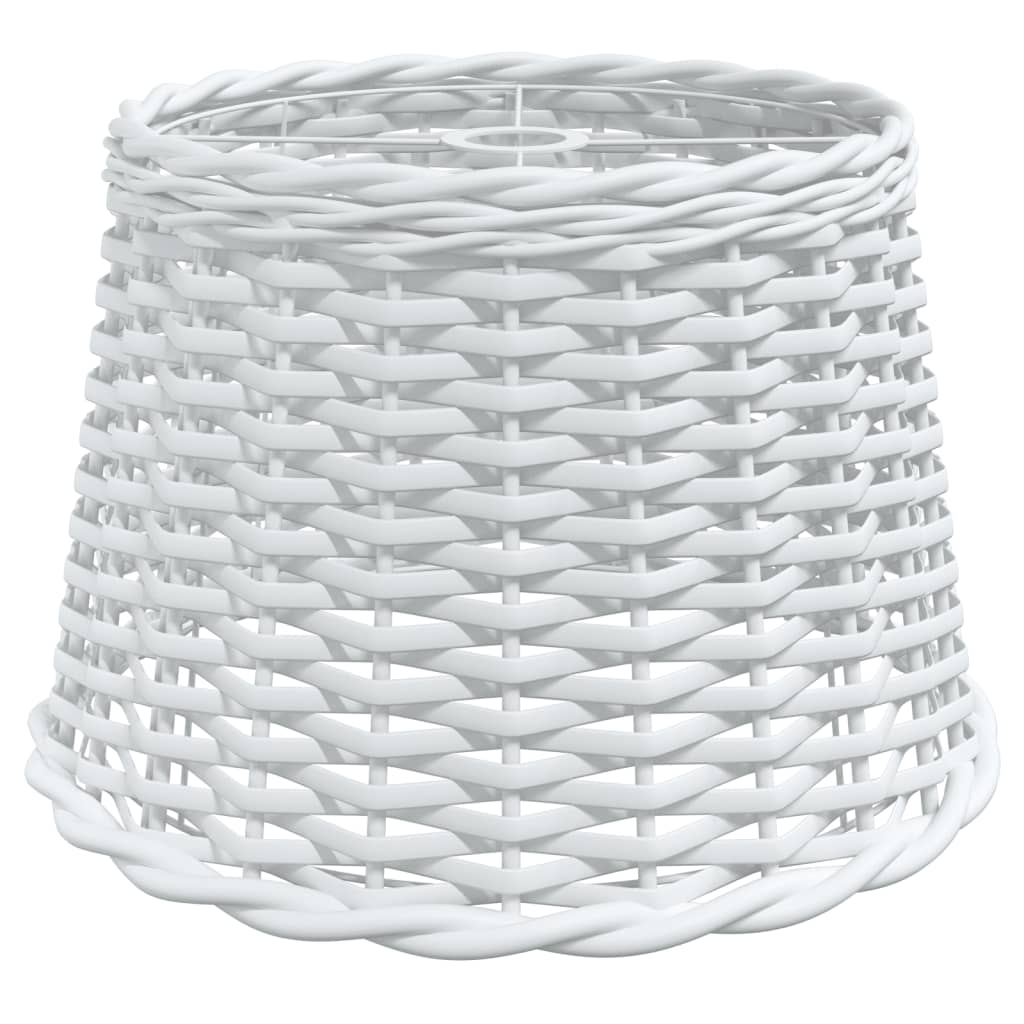 Lampshade White Ø40x26 cm Wicker