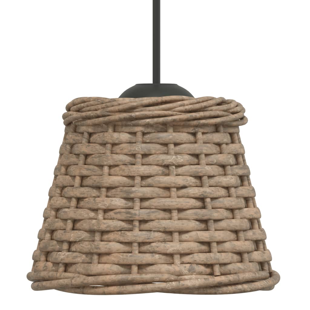 Lampshade Brown Ø15x12 cm Wicker