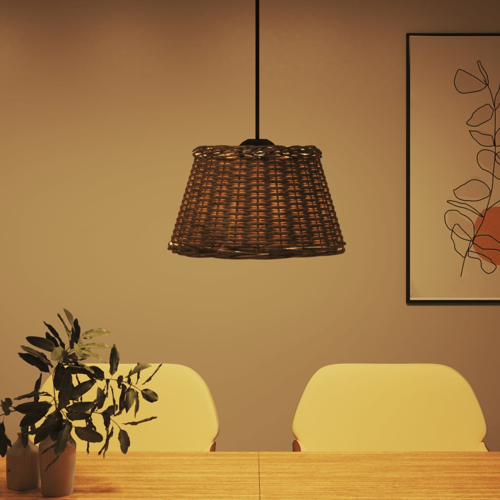 Lampshade Brown Ø50x30 cm Wicker