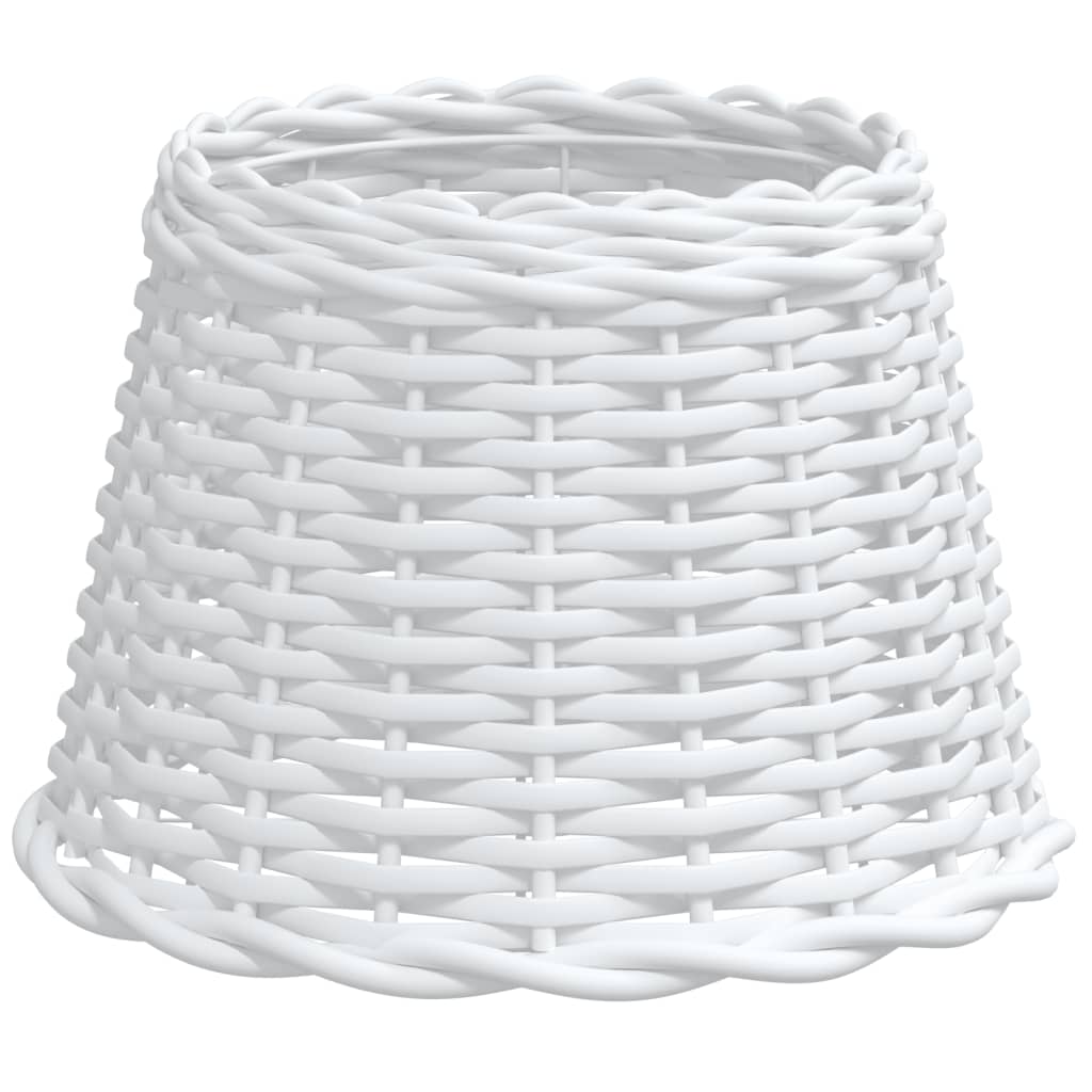 Lampshade White Ø30x20 cm Wicker